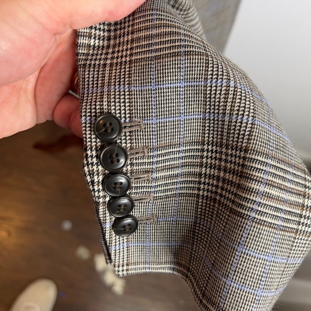 Madewell $238 The Kline Blazer Cooper Plaid Size 10 NS377 - Picture 7 of 14